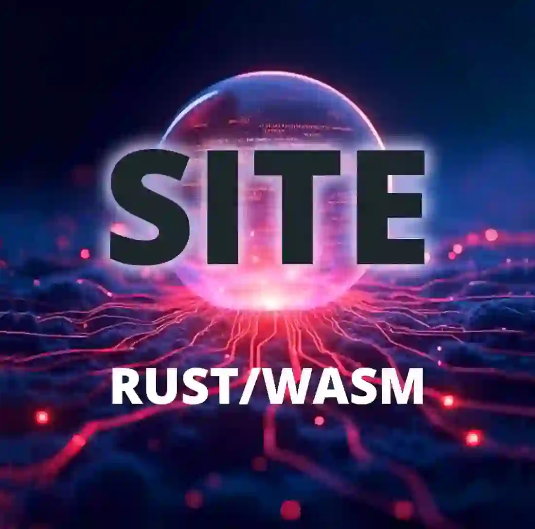 Screenshot of PWA Website with RUST/WASM